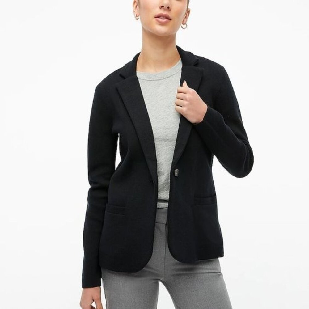 J. Crew Schoolboy sweater blazer (medium)